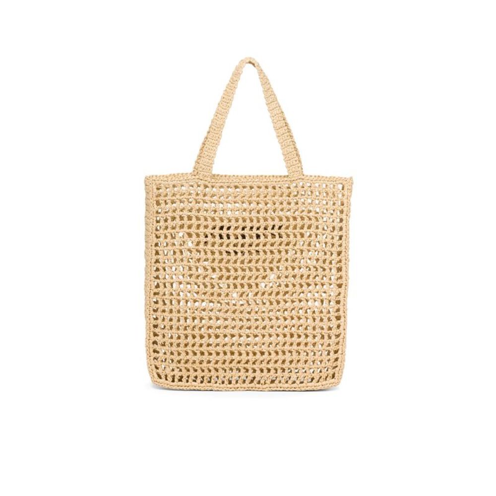 PRADA RAFFIA TOTE BAG - Picture 2 of 6